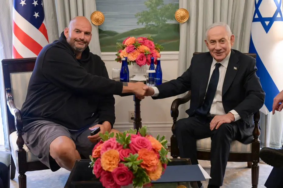 Fetterman Netanyahu görüşmesi