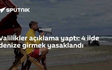 denize girmek yasak