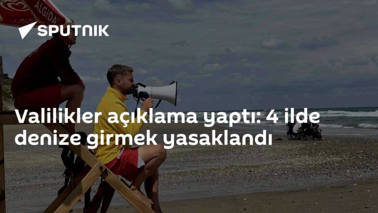 denize girmek yasak