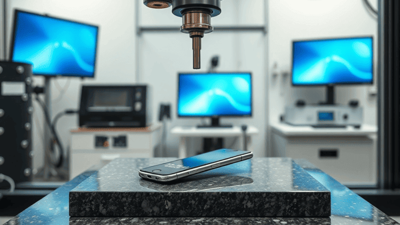 telefon ekranı darbe testi