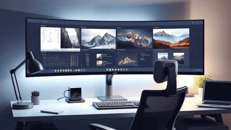 ultra geniş monitör
