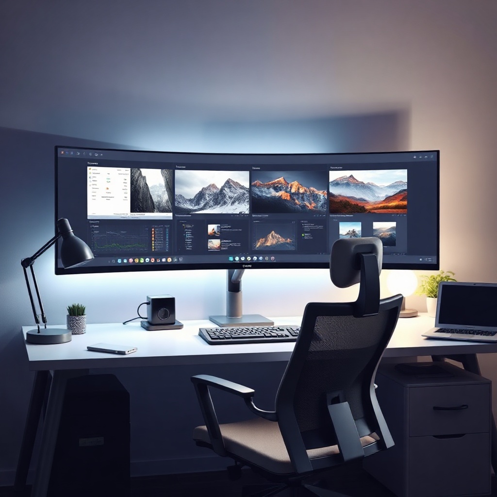 ultra geniş monitör