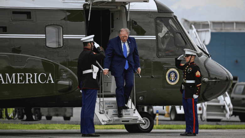 Trump helikopter