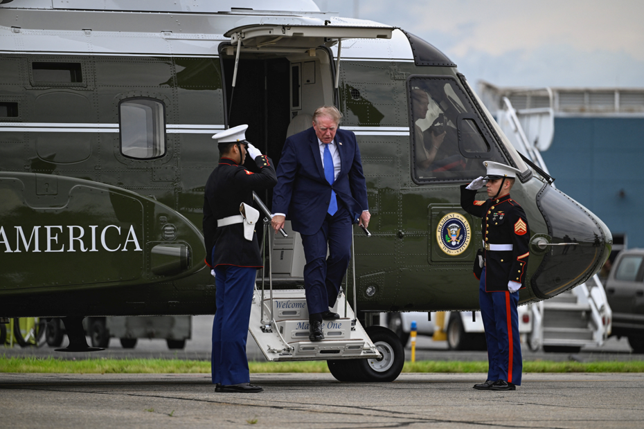 Trump helikopter