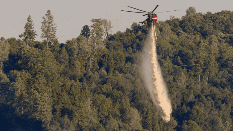 Orman Yangını Helikopter