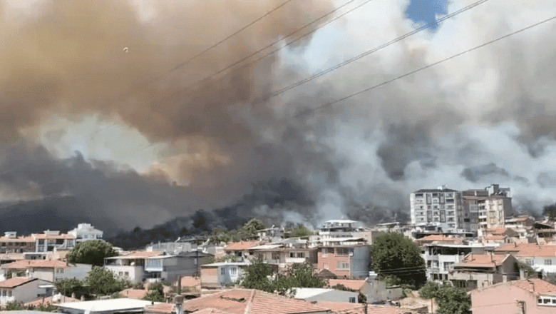Balıkesir Orman Yangını