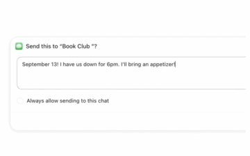 Apple Messages plugin