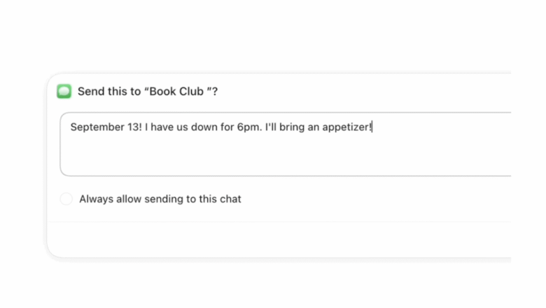 Apple Messages plugin