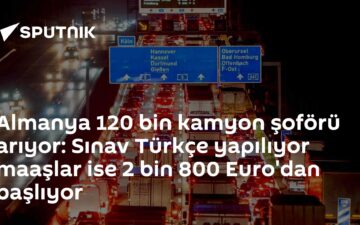 kamyon şoförü