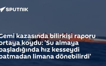 gemi kazası