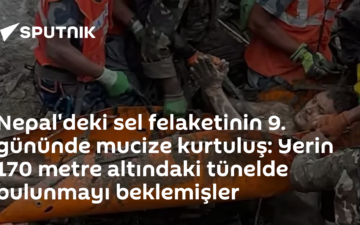 170 metre derinlikte kurtuluş