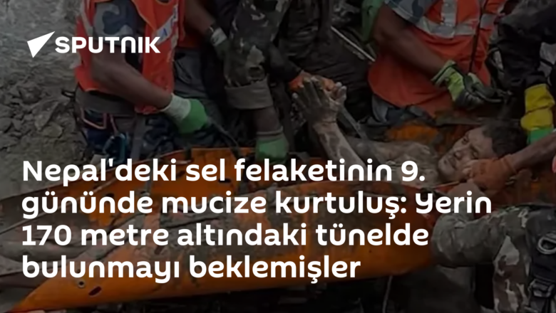 170 metre derinlikte kurtuluş
