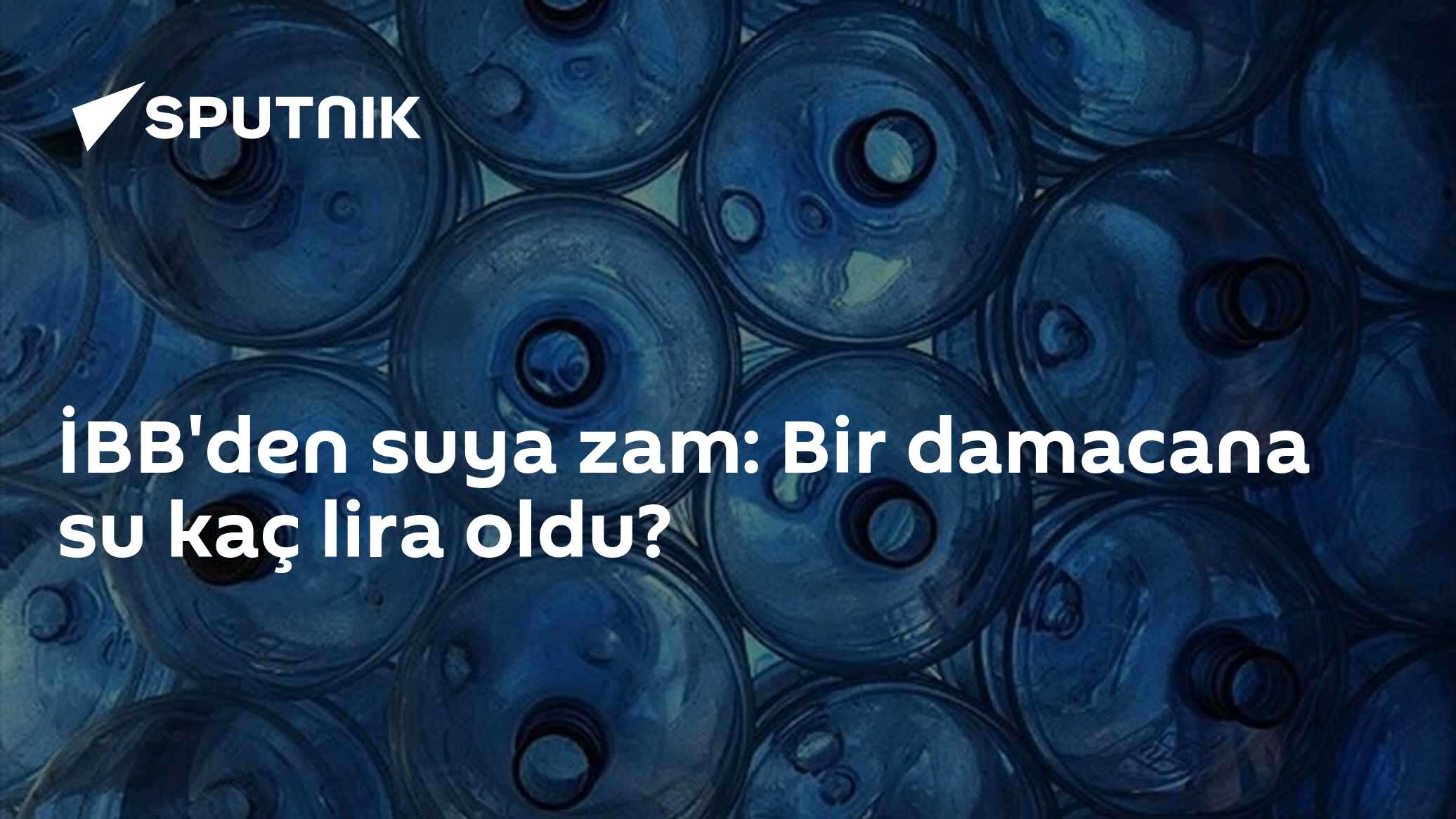 su fiyatları