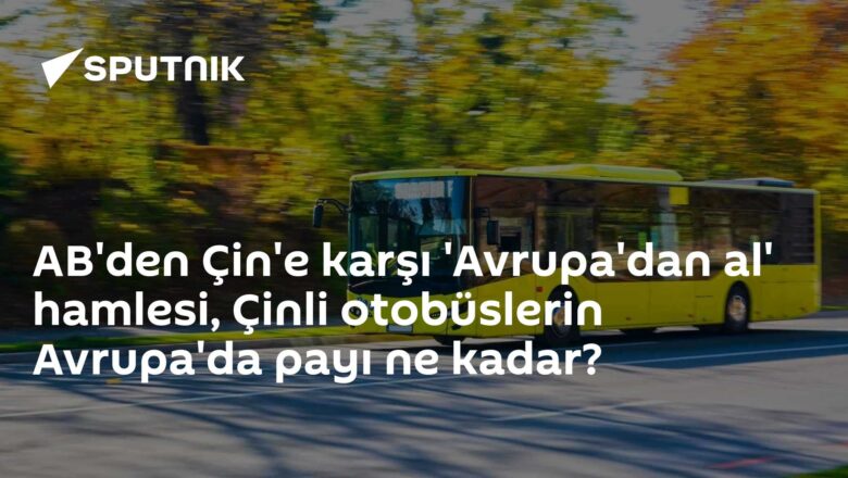 Avrupa'da üretildi