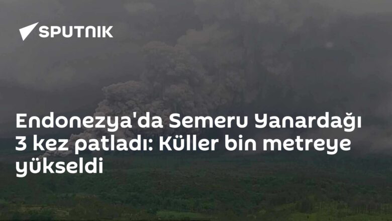 Semeru Yanardağı
